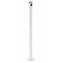 Vestil Steel Pipe Safety Bollard 36 In. x 1-3/4 In, White