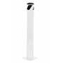 Vestil Steel Pipe Safety Bollard 36 In. x 4-1/2 In, White