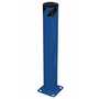 Vestil Steel Pipe Safety Bollard 36 In. x 5-1/2 In, Blue
