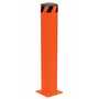 Vestil Steel Pipe Safety Bollard 36 In. x 6-1/2 In, Orange