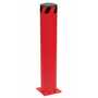 Vestil Steel Pipe Safety Bollard 36 In. x 6-1/2 In, Red