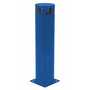 Vestil Steel Pipe Safety Bollard 36 In. x 8-1/2 In, Blue