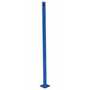 Vestil Steel Pipe Safety Bollard 42 In. x 1-3/4 In, Blue