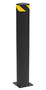 Vestil Steel Pipe Safety Bollard 42 In. x 6-1/2 In, Black