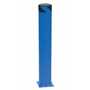 Vestil Steel Pipe Safety Bollard 42 In. x 6-1/2 In, Blue