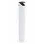 Vestil Steel Pipe Safety Bollard 42 In. x 6-1/2 In, White