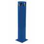 Vestil Steel Pipe Safety Bollard 42 In. x 8-1/2 In, Blue
