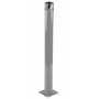 Vestil Steel Pipe Safety Bollard 48 In. x 5-1/2 In. Gray Semi Gloss