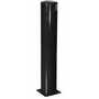 Vestil Steel Pipe Safety Bollard 48 In. x 8-1/2 In, Black