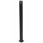 Vestil Steel Pipe Safety Bollard 72 In. x 4-1/2 In, Black