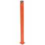 Vestil Steel Pipe Safety Bollard 72 In. x 5-1/2 In, Orange
