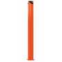 Vestil Steel Pipe Safety Bollard 72 In. x 6-1/2 In, Orange