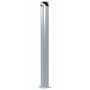 Vestil Steel Pipe Safety Bollard 72 In. x 6-1/2 In, Silver