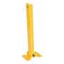 Vestil Steel 2 Way Fold Down Bollard 36 Inch Long Yellow