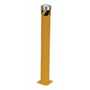 Vestil BOL-JKS-48-5.5 48x5.5 Pipe Bollard w/Steel Cap