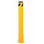 Vestil Steel Removable Pipe Safety Bollard 36 In x 5-1/2 In Yellow