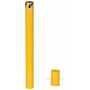 Vestil Steel Removable Pipe Safety Bollard 48 In x 5-1/2 In Yellow