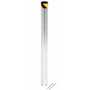 Vestil Galvanized Steel Pour In Place Bollard 62 In. x 4-1/2 in, Gray