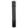 Vestil Polyethylene Arch Bollard Cover 7 In. x 7 In. x 52 In. Black