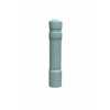 Vestil Polyethylene Arch Bollard Cover 7 In. x 7 In. x 52 In. Gray