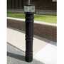 Vestil BPC-DM-LUV-B 52" Metro Bollard BK w/UV Light