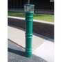 Vestil BPC-DM-LUV-FG 52" Metro Bollard GR w/UV Light