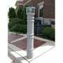 Vestil BPC-DM-LUV-GY 52" Metro Bollard Gray w/UV Light