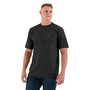 Berne BSM16 Heavyweight Short Sleeve Pocket T-Shirt, S, Regular, Black