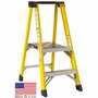 Bauer 351 Series Fiberglass Platform Ladder, Type 1AA,