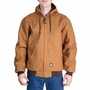 Berne Apparel HJ51 Heritage Brown Duck Hooded Jacket, Water Repellent