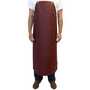 Hycar/Nitrile Maroon Heavy-Duty Sewn-Edge Apron