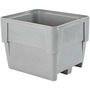Poly Combo Bin Bulk Container No Drain 254 Gal Bonar Plastic 1110