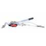 Vestil Galvanized Two Speed Cable Puller 2000 Cap, Silver