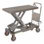 Vestil CART-1750-PSS 20x39.5 SS Hyd EleVating Cart 1.5k