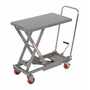 Vestil CART-200-ALUM 15.75x27 Alum. Hyd. Elevating Cart