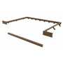 Vestil 7x6 Opt. Dockleveler Curb Angle