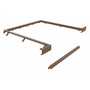 Vestil 80.5"x74"x28" Curb Angle Set
