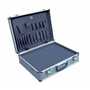Vestil Aluminum Carrying with Foam Insert Case 18 In. x 14 In. Silver