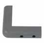 Vestil Rubber Corner Guard 16 Pieces 1-1/16 In. Gray