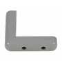 Vestil Rubber Corner Guard 20 Pieces 7/8 In. Gray