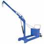 Vestil Steel Air Counter Balance Floor Crane 1000 Lb. Cap, Blue