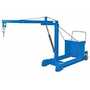 Vestil Steel Air Counter Balance Floor Crane 500 Lb. Cap, Blue