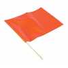 Vestil Traffic Cone Cart Flags Orange