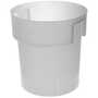 CFS 180002 Poly Bain Marie Food Storage Container, 18 qt, White