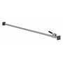Vestil Steel One Piece Cargo Bar 87 In. to 119 In. Silver