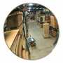 Vestil Acrylic Convex Indoor Mirror 26 In. Width Silver
