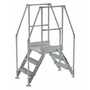 Vestil COL-3-26-14-HDG 3Step 23.5x24in Crossover Ladder G