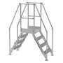 Vestil COL-AL-4-36-14 ALUM LAD 4 STEP 36 WIDE 14 TOP STEP