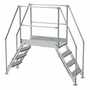 Vestil COL-AL-4-36-33 ALUM LAD 4 STEP 36 WIDE 33 TOP STEP