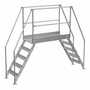 Vestil COL-AL-5-46-44 ALUM LAD 5 STEP 46 WIDE 44 TOP STEP